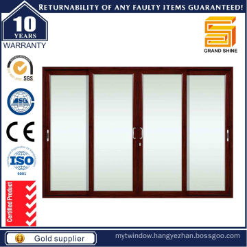 2016 Australian Standard Double Glazing Aluminum Sliding Door